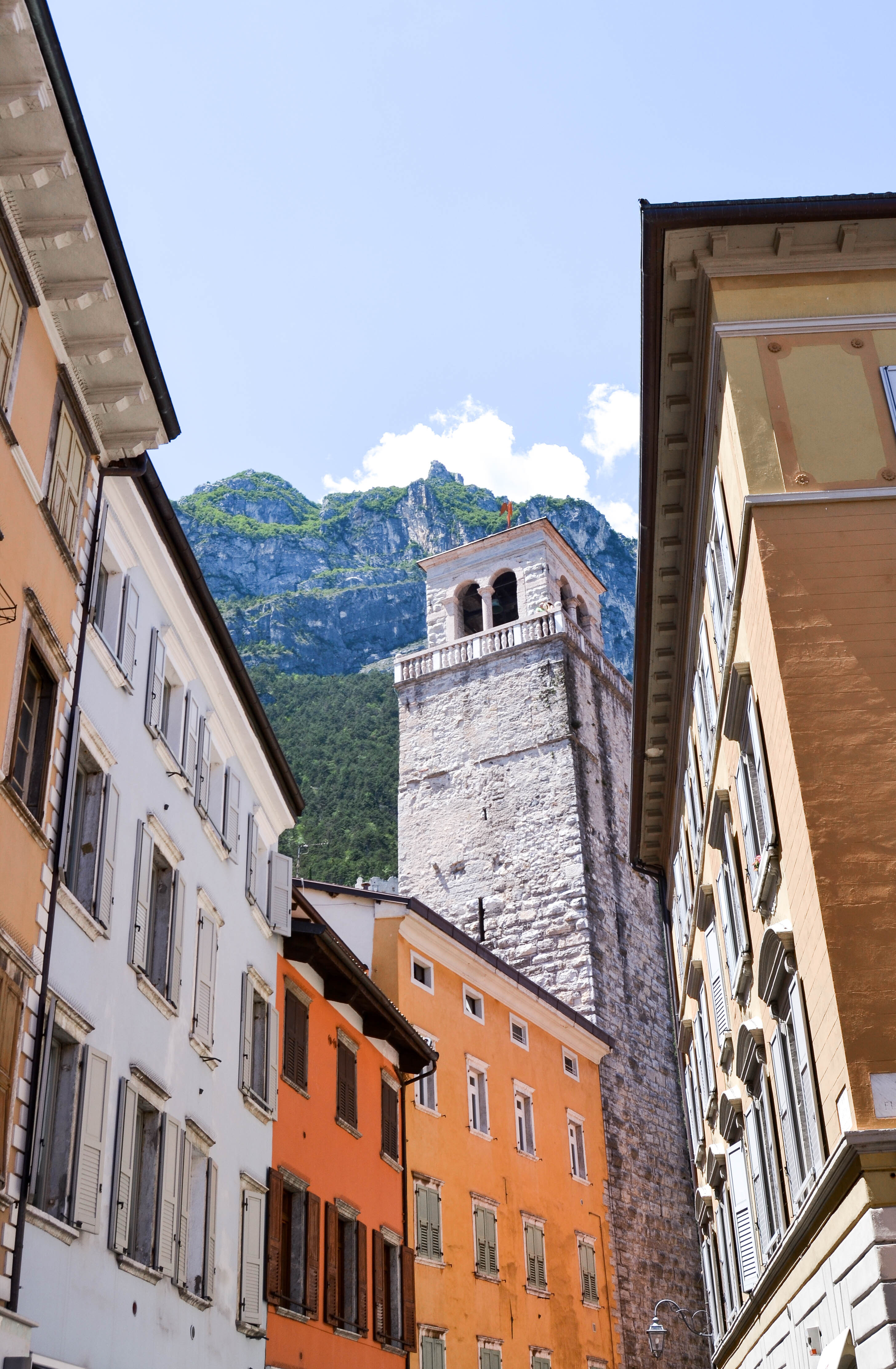 walking all the way from Torbole to Riva del Garda