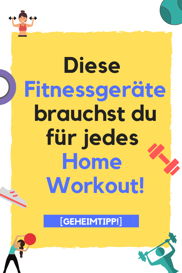 Fitnessgeräte für zu Hause - Dieses Sportequipment brauchst du unbedingt für deine Home Workouts - effektiver Trainieren