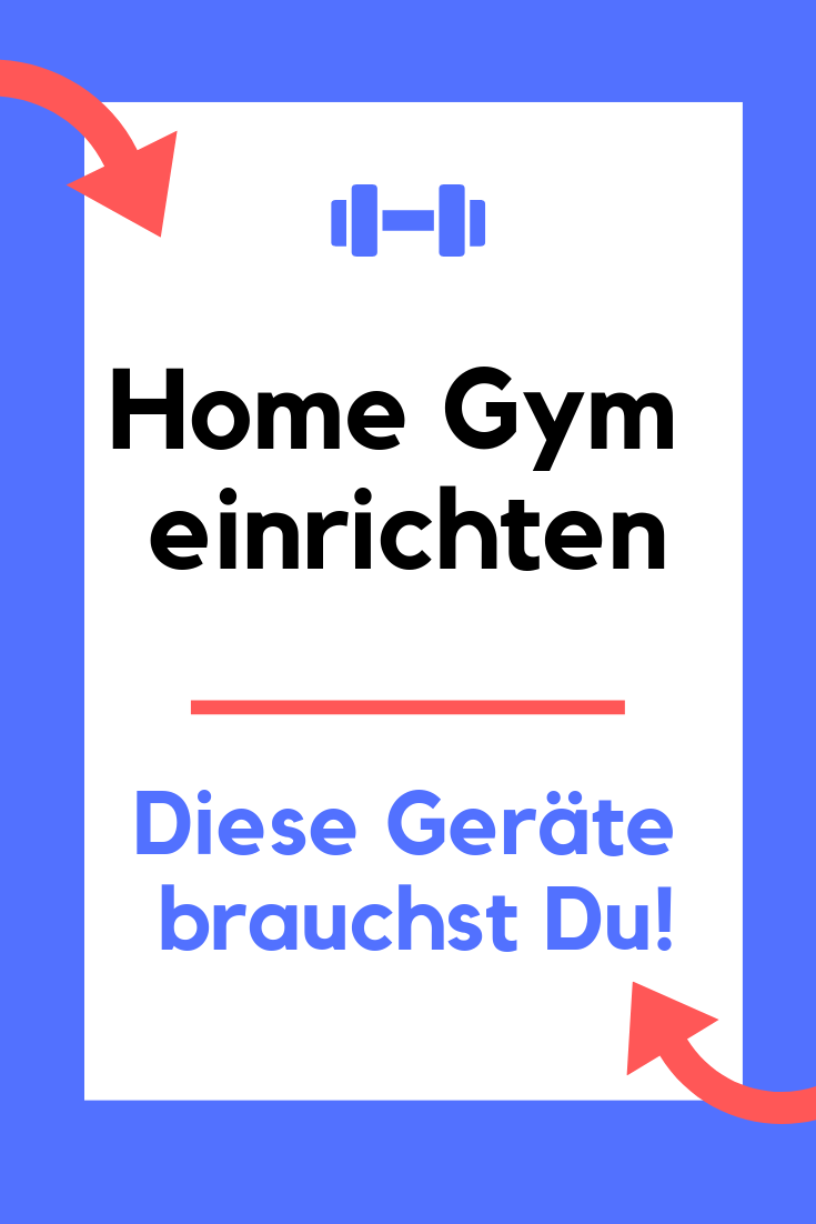Fitnessgeräte für zu Hause - Home Gym einrichten - Sportgeräte für zu Hause