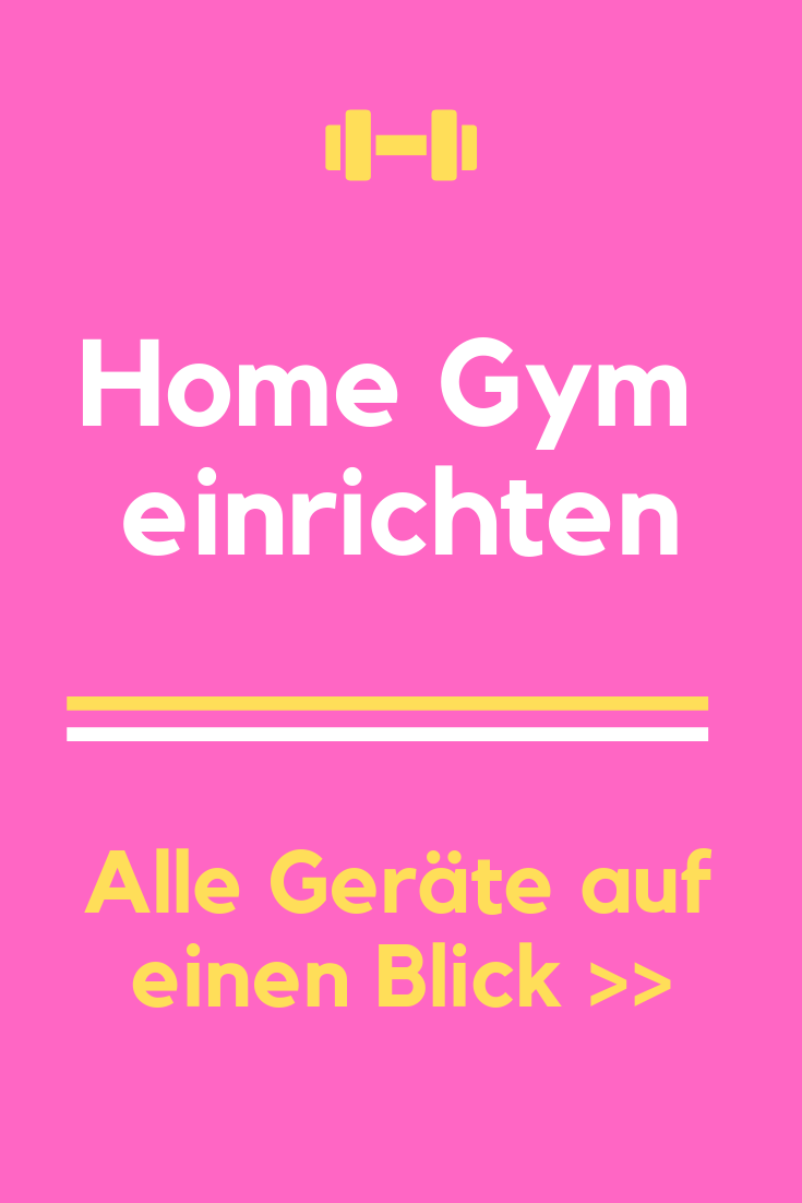 Fitnessgeräte für zu Hause - Home Gym einrichten - Sportgeräte für zu Hause